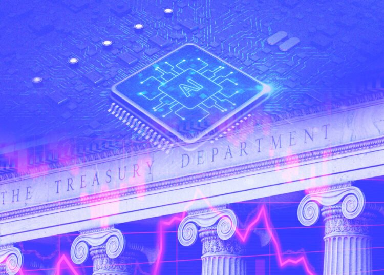 Yields in a crucial part of the Treasury market keep falling — and it may have something to do with AI