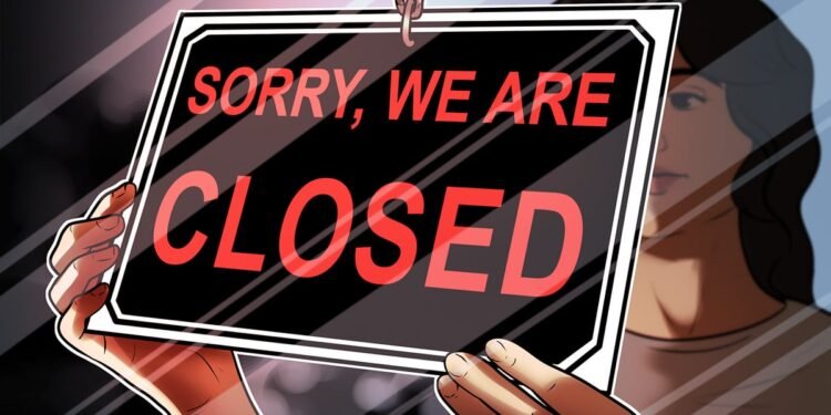 Zerolend Shutters as Founder Says It's ‘No Longer Sustainable’