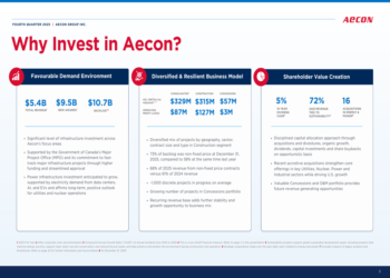 Aecon Q4 2025 slides: record results drive 11% stock surge