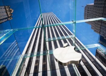 Apple’s stock rises as enthusiasm builds for a potential foldable iPhone