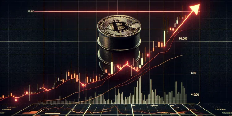 BTC USD $70K Support Under Threat as $120 Oil Spike Reignites Fed Fears