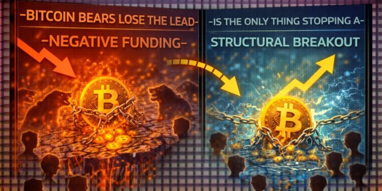 Bitcoin Bears Lose The Lead: Negative Funding Is The Only Thing Stopping A Structural Breakout