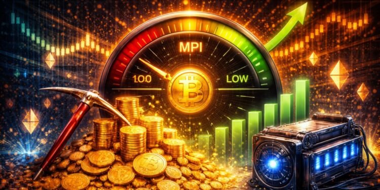 Bitcoin Miner Selling Hits Historic Lows As MPI Signals Structural Shift