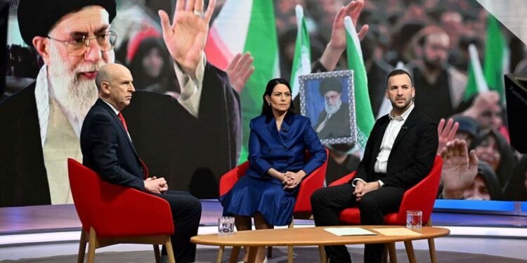 Britain says it is for US to set out legal basis for Iran strikes