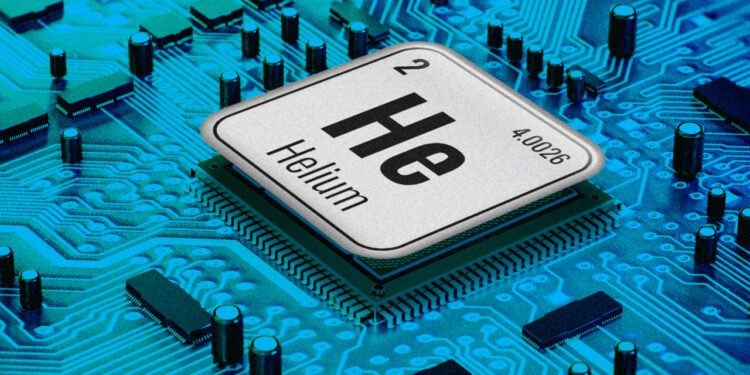 Chip makers face a looming shortage of a key ingredient if the Iran conflict drags on