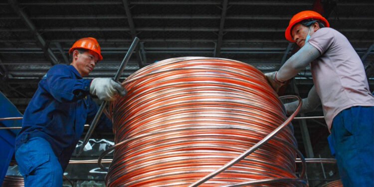 Copper joins gold in broad commodities sell-off. There's a worrying reason behind it