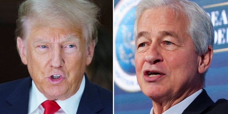 Dimon says Trump debanking lawsuit ‘has no merit’ but he’s sympathetic to concerns