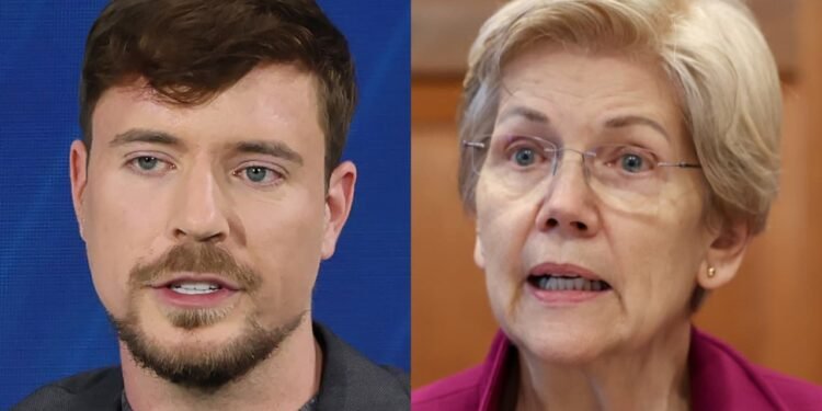 Elizabeth Warren raises concerns over MrBeast’s teen banking app — and its connection to a troubled bank