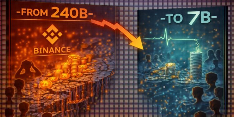 From 240B To 7B: Decoding The Massive Velocity Slump Paralyzing XRP Trading Activity On Binance