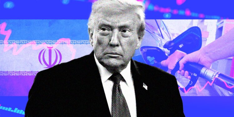 Get ready for Trump to chicken out on Iran as markets fall and gas prices rise