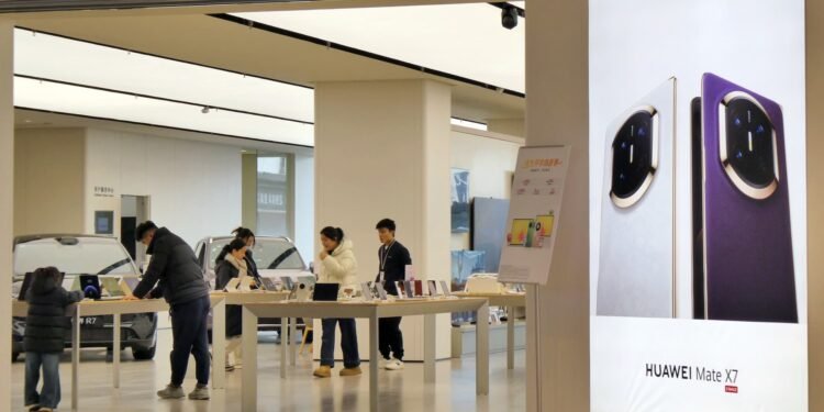 Huawei's cloud computing revenue dropped in 2025 as Chinese AI lagged U.S. rivals