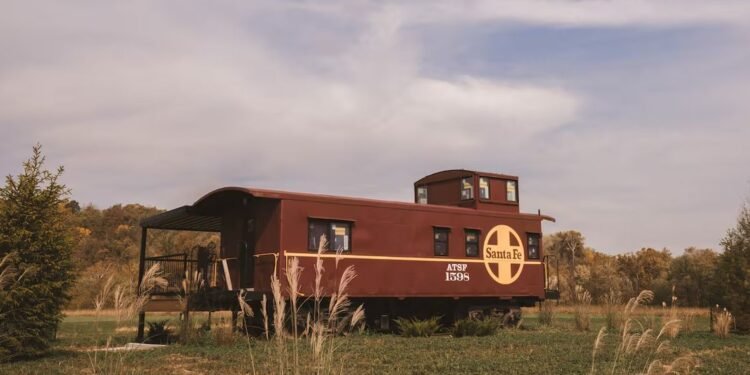 I Found America’s Most Unique Train Airbnbs—One Even Has a Cupola for Stargazing