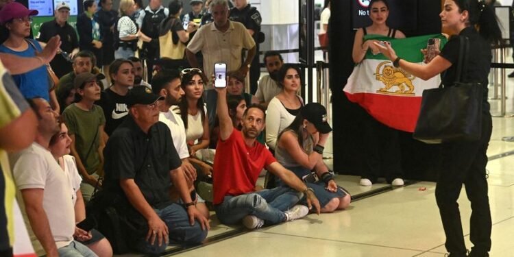 Iran soccer players who claimed asylum in Australia train with local club