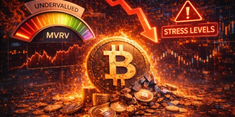 Is Bitcoin Undervalued? MVRV Ratio Mirrors Post-FTX Stress Levels
