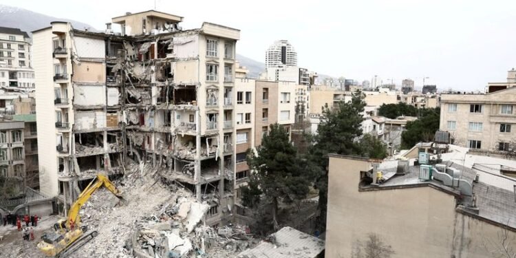 Israel strikes Tehran as Trump says US negotiating to end war