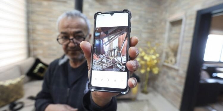 Lebanese man flees hometown, months after repairing home damaged in last war