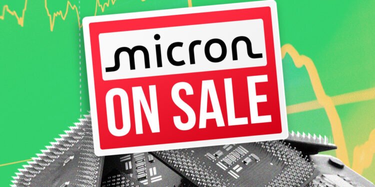 Micron’s stock falls into a bear market — and it’s now the cheapest in the S&P 500