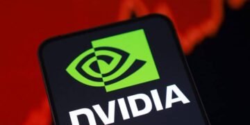 Nvidia stock falls below 200-day moving average for first time in a year