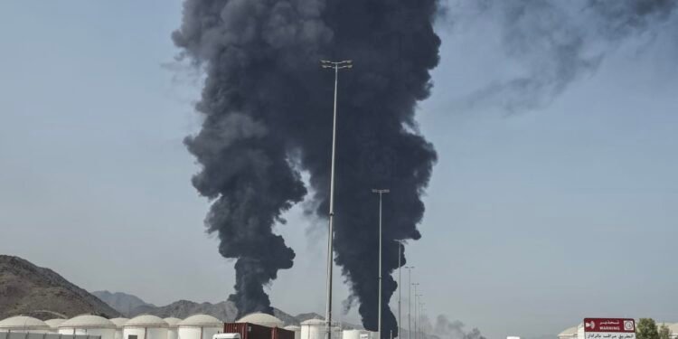 Oil prices drop more than 5% as U.S. calls for international effort to secure Strait of Hormuz