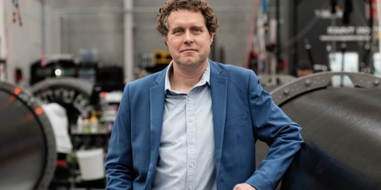 Rocket Lab CEO Peter Beck makes a statement as he takes a $799,999 pay cut