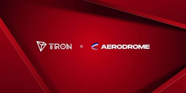 TRX/USDC trading pairs now available on Aerodrome, fueling cross-chain liquidity for TRON’s ecosystem