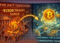 The 24/7 Takeover: How Crypto’s $130B TradFi Surge Is Absorbing The Global Commodities Trade