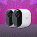 The Arlo Essential Spotlight Camera Two-Pack Is Over $100 Off Right Now