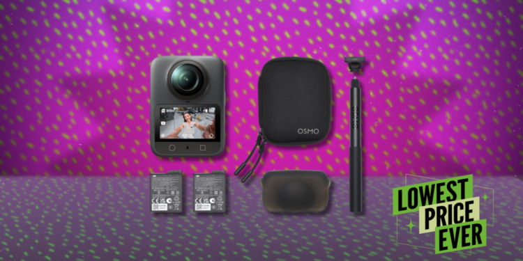 The DJI Osmo 360 Essential Combo Is Over $200 Off for Amazon's Spring Sale