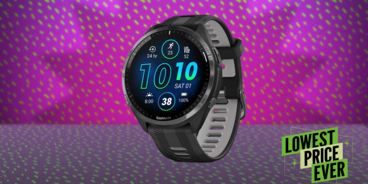 The Garmin Forerunner 965 Smartwatch Is 33% Off Right Now