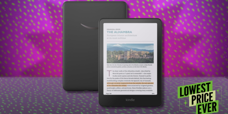 The New Kindle Colorsoft Is at Its Lowest Price Ever Right Now
