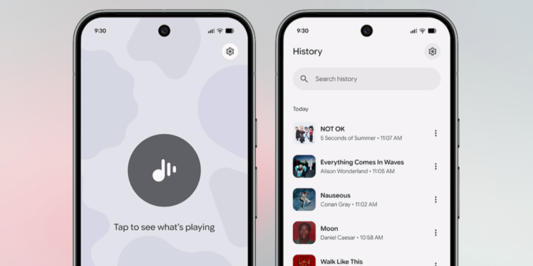 The Pixel's Beloved 'Now Playing' Widget Finally Has a Dedicated App