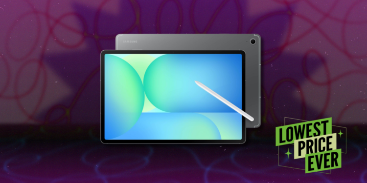 The Samsung Galaxy Tab S10 FE+ Is Nearly 25% Off Right Now