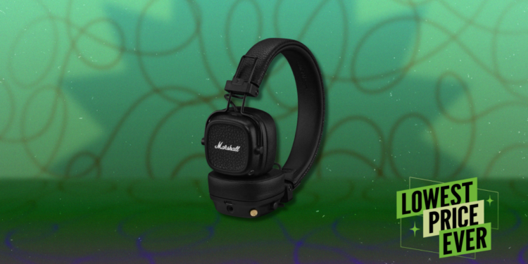 These Marshall Major V Headphones Are Nearly 50% Off Right Now