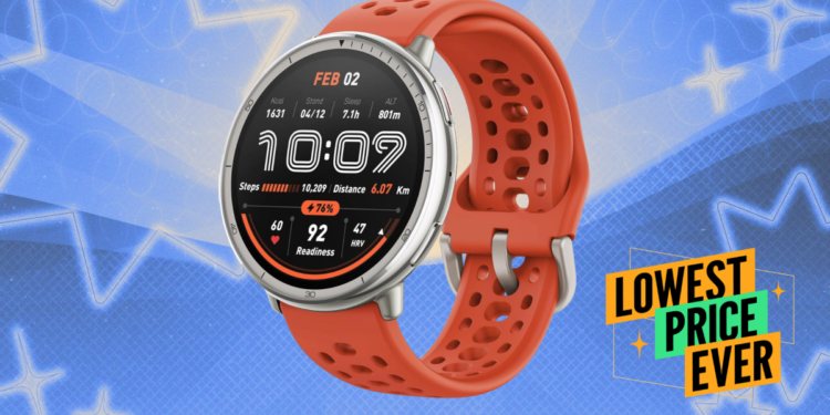 This Budget Fitness Watch From Amazfit Is Only $80 Right Now
