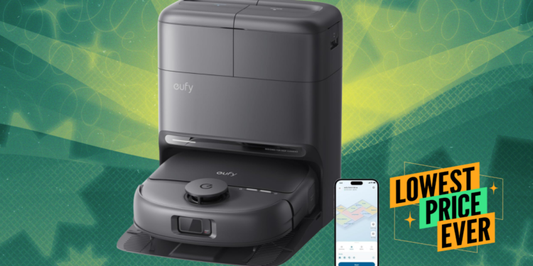 This Eufy Robot Vacuum and Mop Combo Is $300 Off During Amazon’s Big Spring Sale