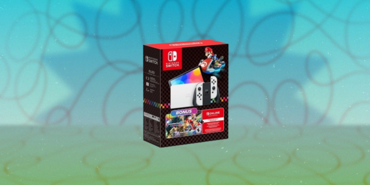 This Nintendo Switch OLED With Mario Kart Is Nearly $200 Off Right Now