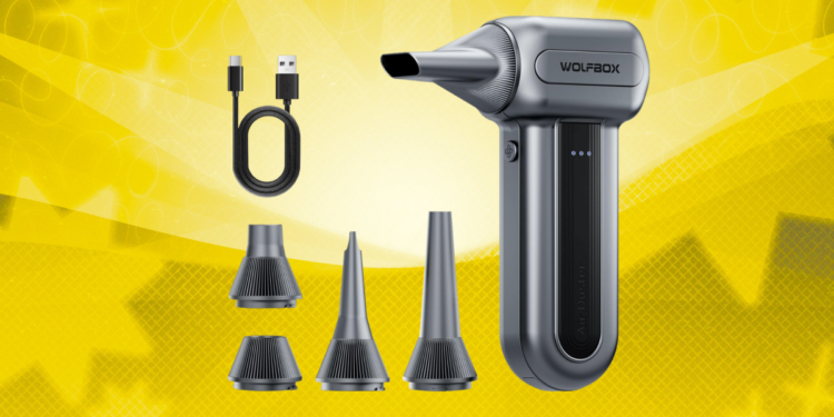 This Surprisingly Powerful Compressed Air Duster Is 27% Off Today