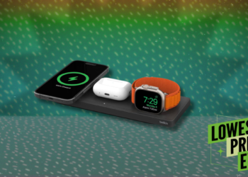 This Three-in-One Belkin Charging Pad Is Nearly 75% Off Right Now