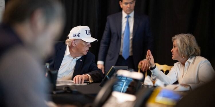 Trump says Iran military operations are ’ahead of schedule,’ CNBC reports