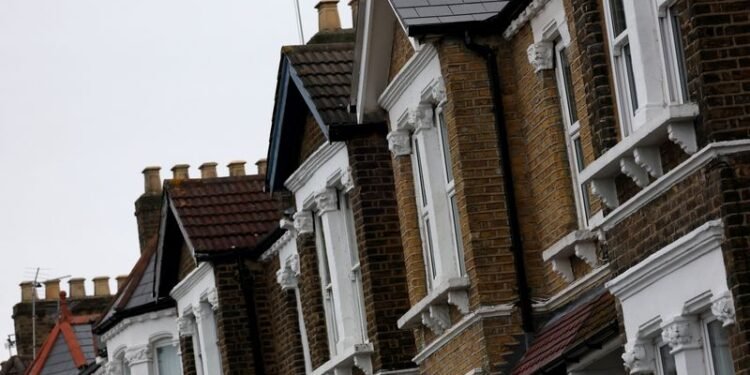 UK annual house prices rise by most since October, Halifax data shows