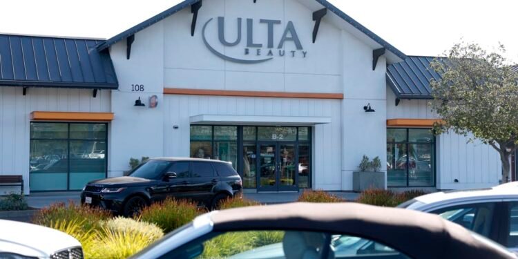 Ulta Beauty says it’s ‘increasingly mindful’ of effects that global conflicts have on shoppers, as profit forecast sinks stock