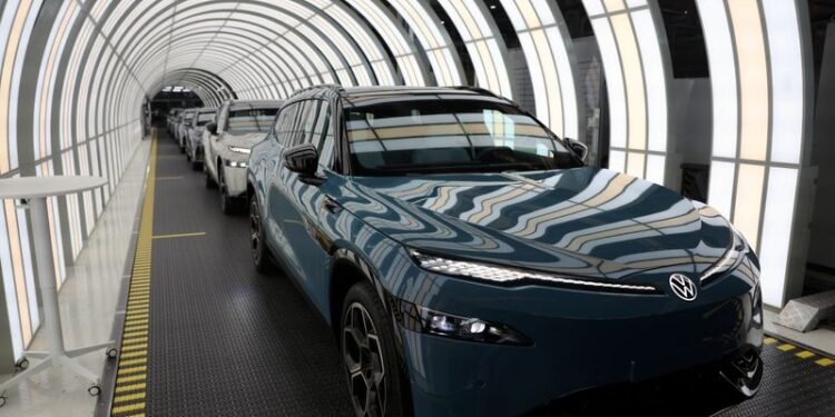 Volkswagen reclaims top spot in China car sales, BYD falls to fourth as EV subsidies fade