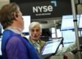 Wall St futures gain as oil prices ease; Fed outlook in focus
