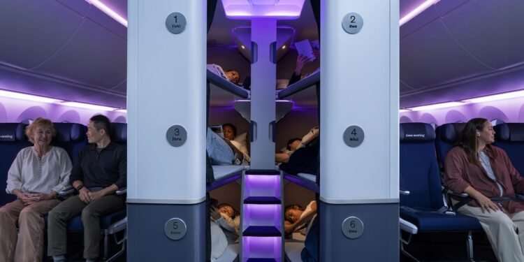 Air New Zealand's Bunk Beds Will Soon Be Bookable Aboard Select Dreamliners