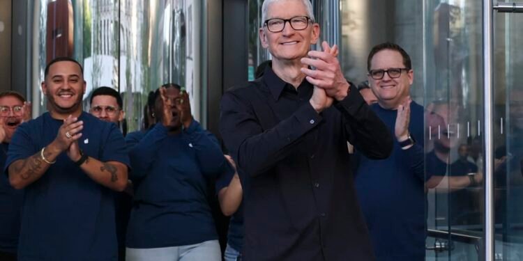 Apple CEO Tim Cook is stepping down after a 15-year run that saw the stock return 1,900%