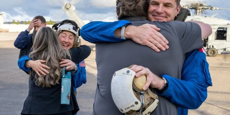 Artemis II astronauts safely back on Earth after historic trip around moon