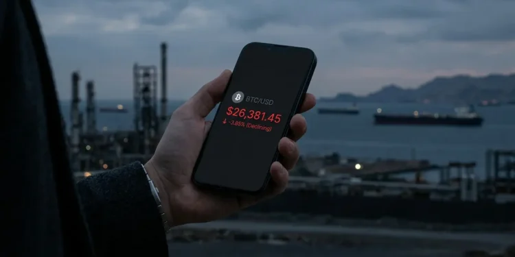 Bitcoin Price Falls Below $71K as Iran Ceasefire Frays Within 48 Hours