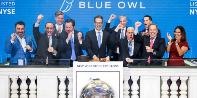 Blue Owl shares surge after private credit firm cites SpaceX gains