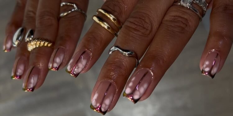 Chrome Croc Nails Just Became Spring’s Most-Wanted Mani