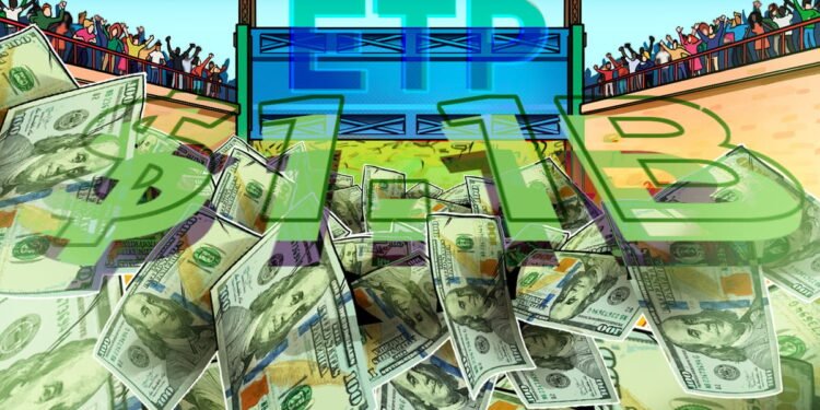 Crypto ETP Inflows Hit $1.1 Billion, Strongest Since January